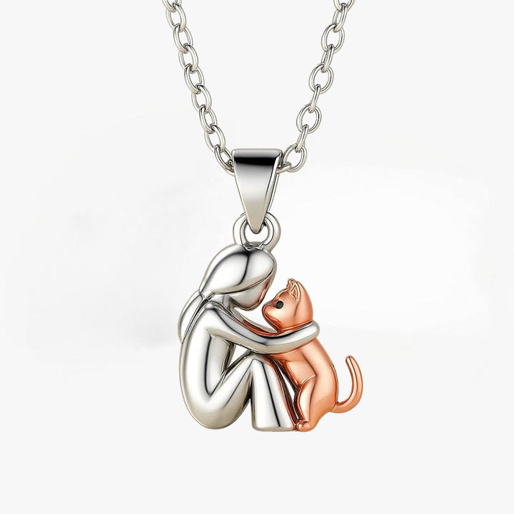 Emily & Sarah | Cat Embrace Necklace