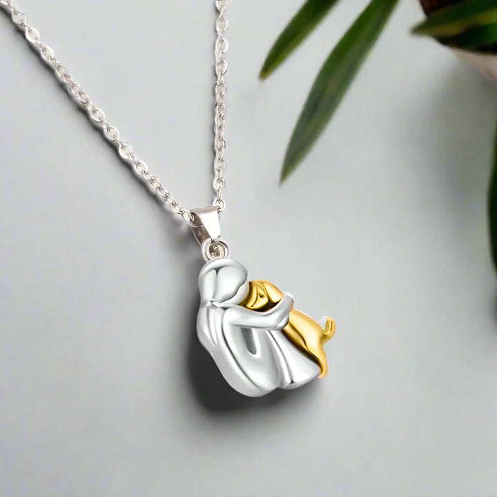 Emily & Sarah | Dog Embrace Necklace