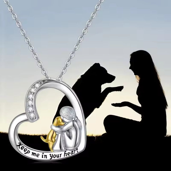 Emily & Sarah | Dog Embrace Necklace