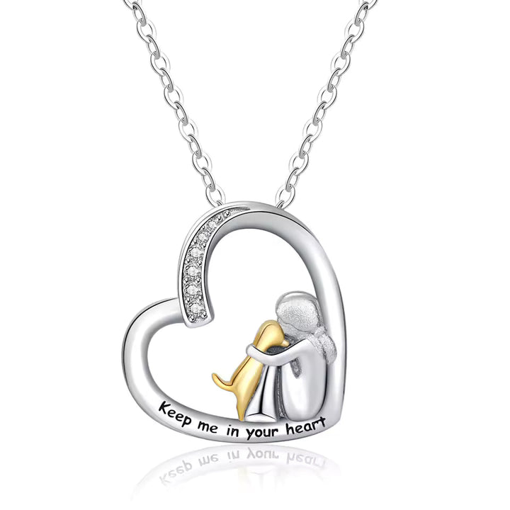 Emily & Sarah | Dog Embrace Necklace