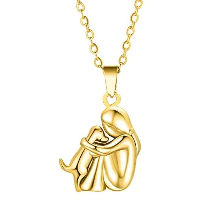 Emily & Sarah | Dog Embrace Necklace