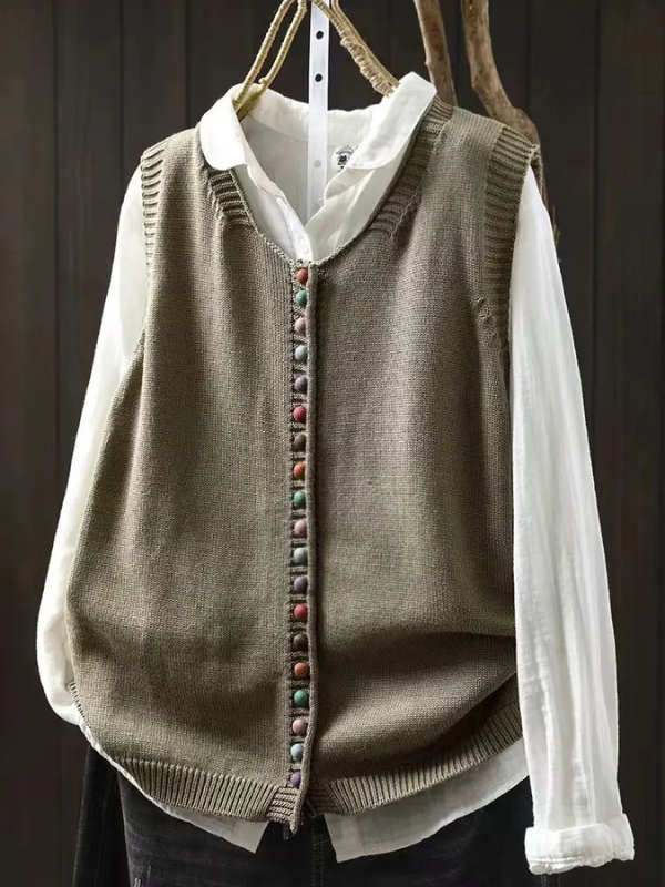Rosalie - Soft Knit Vest