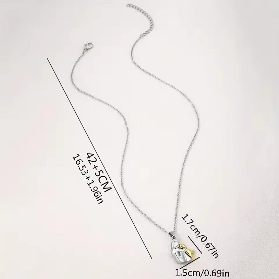 Emily & Sarah | Cat Embrace Necklace